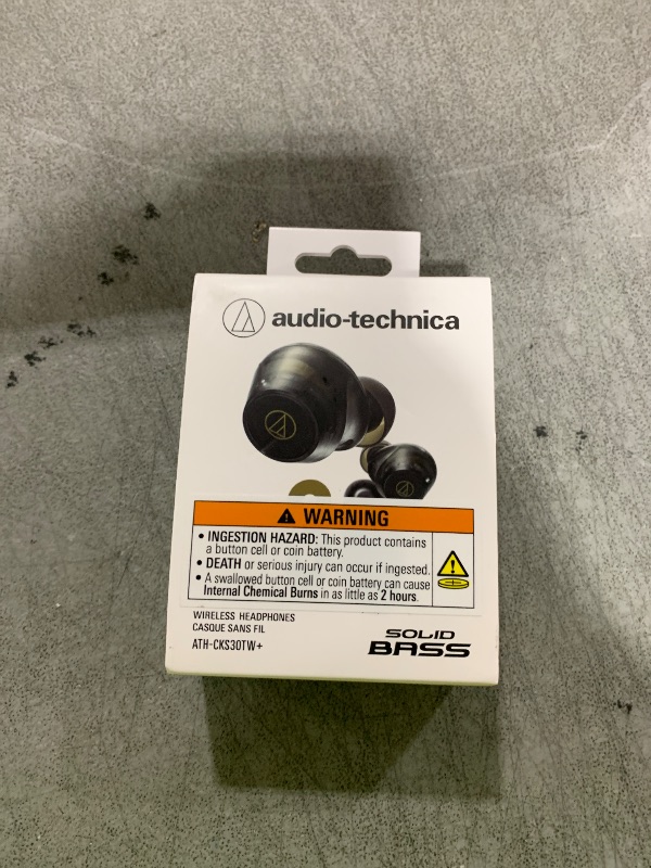 Photo 1 of Audio-Technica ATH-CKS30TW+ Wireless in-Ear Headphones
