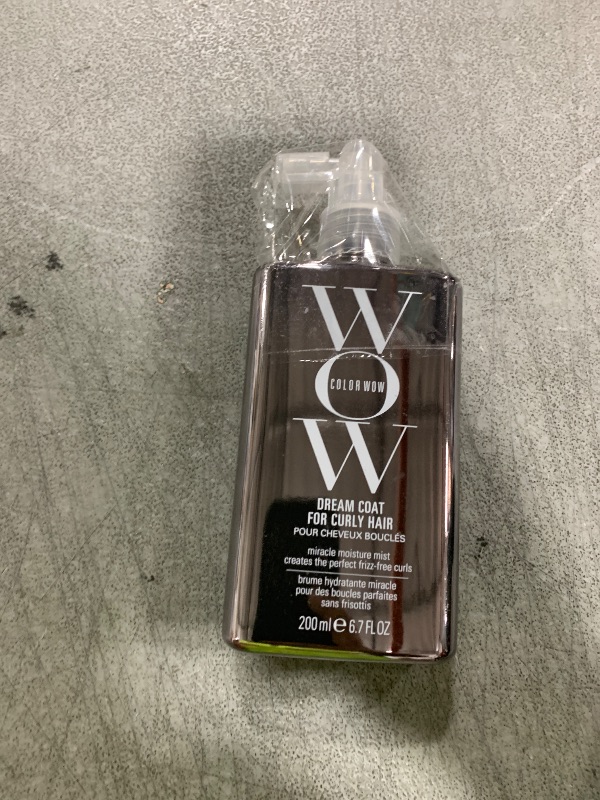 Photo 1 of COLOR WOW Dream Coat for Curly Hair – Frizz-Free Curls Made Easy, Moisture-Boosting Spray, Curl-Enhancing Formula