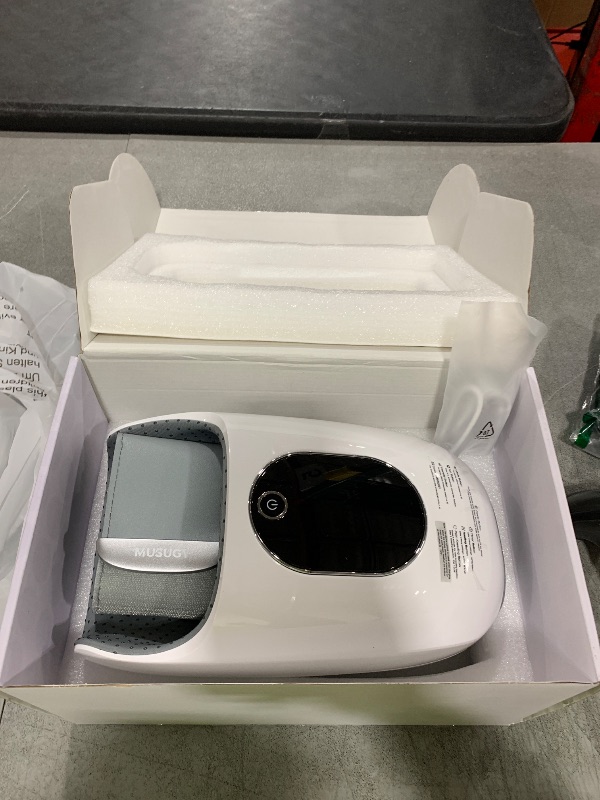 Photo 1 of Hand Massager with Heat and Compression : Full-Hand and Wrist Coverage with Touchscreen & Palm Roller – Designed for Daily Comfort at Home, Office, or Travel