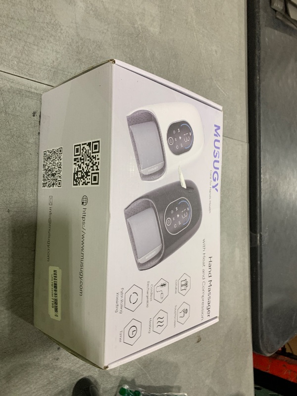 Photo 1 of Hand Massager with Heat and Compression : Full-Hand and Wrist Coverage with Touchscreen & Palm Roller – Designed for Daily Comfort at Home, Office, or Travel