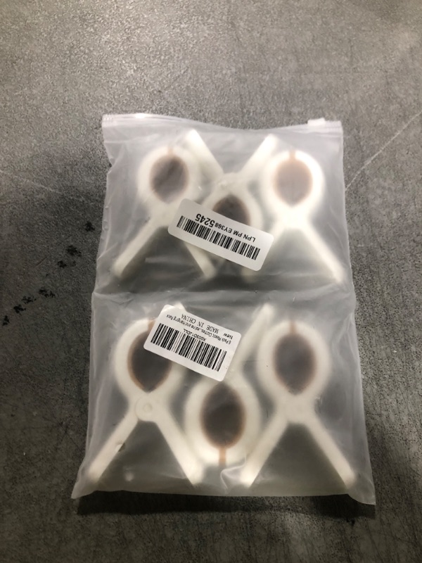 Photo 1 of 6 Pack Plastic Clothes Pins with Strong Anti-Rust Springs,Heavy Duty Beach Towel Clips,Laundry Clothespins to Keep Your Towel, Clothes, Blankets to Dry on Clothesline and Hanging Rack