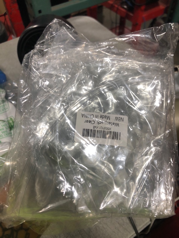 Photo 1 of Balloon Stand Base,4 Pack Reusable Weight Bearing Bag for Table Balloon Stand,3 Lb Max Each (Transparent)