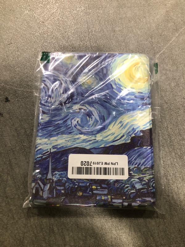 Photo 1 of VORI Case for Kindle Paperwhite (11th Generation-2021) and Kindle Paperwhite Signature Edition, Soft TPU Lightweight Protective Smart Shell Cover with Auto Sleep/Wake, Starry Night