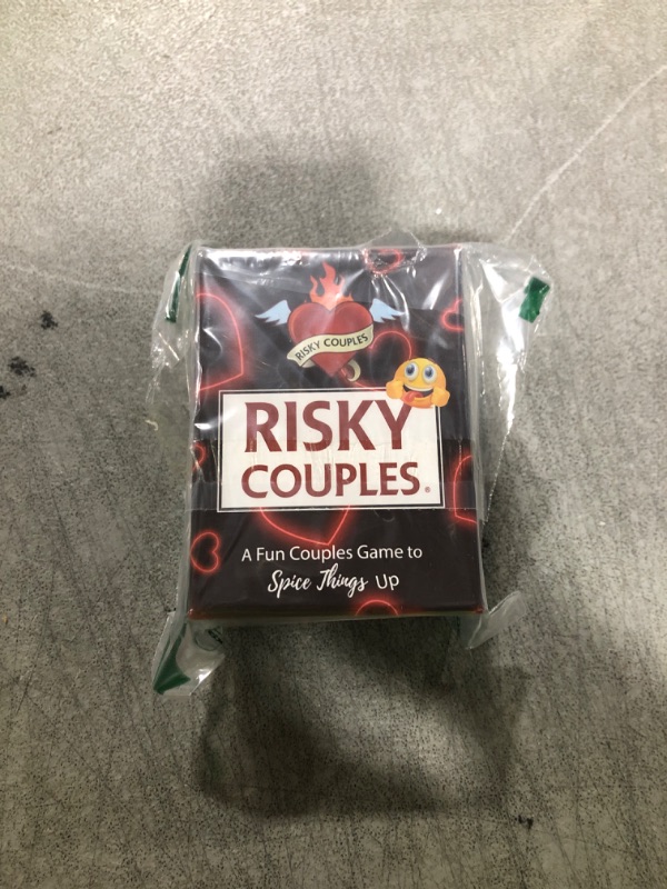 Photo 1 of RISKY COUPLES - Super Fun Couples Game for Date Night: 150 Dares & Questions for Your Partner. Romantic Anniversary & Valentines Gifts. Card Game for Couple