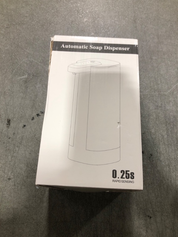 Photo 1 of 17oz Automatic Liquid Soap Dispenser,Touchless Dish Soap Dispenser IPX5 Waterproof Adjustable Dispensing,Liquid Hand Soap Personal Care Lotion Dispenser for Kitchen Bathroom Hotel,USB Charging
