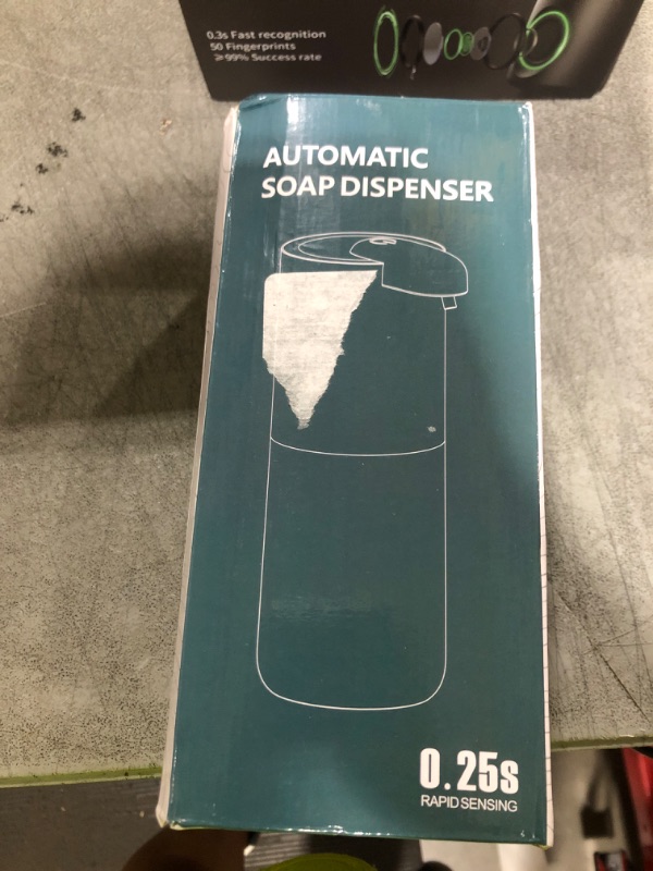 Photo 1 of Automatic Liquid Soap Dispenser, 12.8oz/380ml Wall Mount Touchless 4 Adjustable Soap Levels,Liquid Hand Soap Dish soap USB Rechargeable with Infrared Motion Sensor for Bathroom,Kitchen,Office