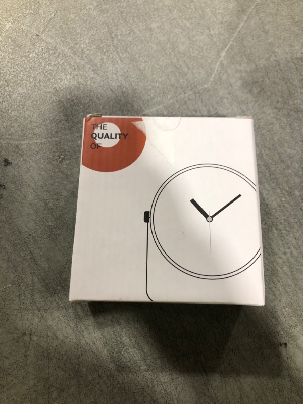 Photo 1 of Analog Alarm Clock, Silent Non-Ticking Quartz Movement, Battery-Operated with Snooze & On-Demand Light, Easy to Set Gentle Wake Bedside Desk Clock, Ideal for Home, Travel, Office (Yellow)