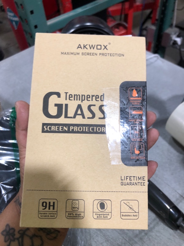 Photo 1 of (2 in 1) Tempered Glass Screen Protector + HD Clear Crystal PET Screen Protective Filter Compatible with 3DS XL/New 3DS XL