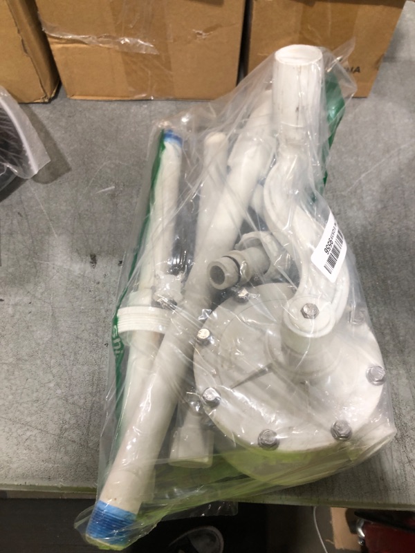 Photo 1 of VEVOR Drum Pump, 6.5 GPM Flow, Rotary Barrel Pump Hand Crank, Fits 5 to 55 Gallon Drums with 3-Section Suction Tube Assembly and Hose, Designed for Fast Transfer of Water, Alcohol, Corrosive Liquids