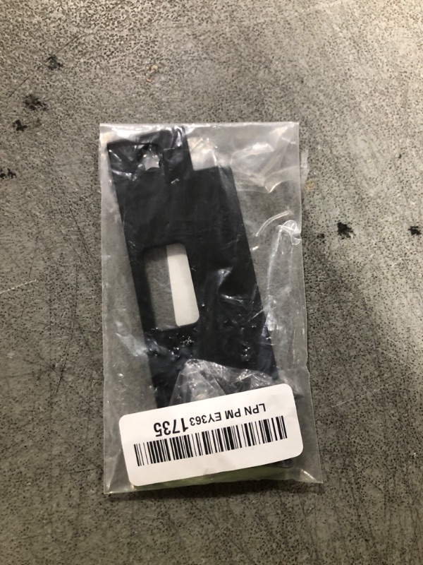 Photo 1 of Mega Handles T-Strike Door Plate - Durable Door Strike Plate, Black Strike Plates for Interior Doors