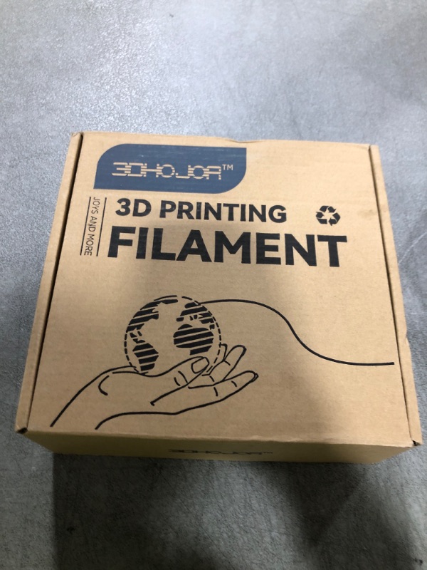 Photo 1 of 3DHoJor PLA Pro (PLA+) Filament 1.75mm, 3D Printer Filament, Cardboard Spool, Dimensional Accuracy +/- 0.03 mm-Light Blue, 1kg