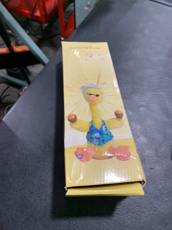 Photo 1 of Talking Dancing Duck Toy, Repeating What You Say, Mimicking Toy Dancing Duck Baby Toys for Infants, Singing Duck Stuffed Animal Plush Toys, Baby Toys 6-12 Months Musical Interactive Tummy Time Gifts