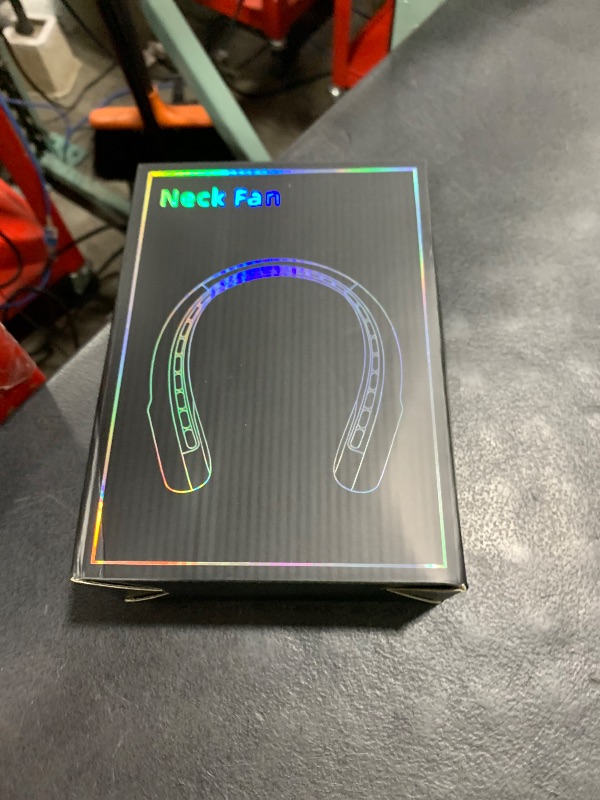 Photo 1 of KIDEE Neck Fan, Portable Bladeless Neck Fans, Upgrade 360° Airflow, Super Quiet, 3 Speeds, 4000mAh Personal Wearable Neck Fan, Upgraded Cooling Air Volume USB Rechargeable Hands Free Fan