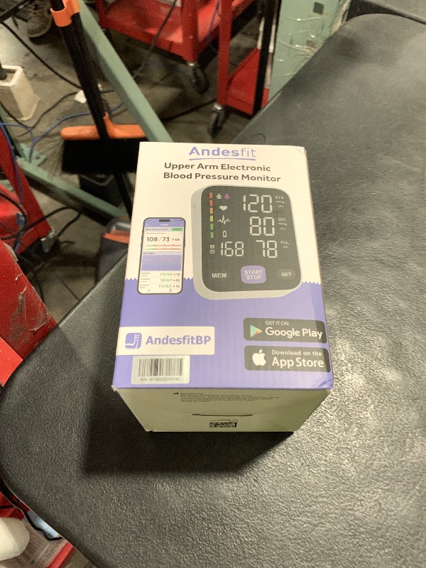 Photo 1 of Bluetooth Accurate Blood Pressure Monitors for Home use with 17" Large and 21" Extra Large bp Cuff 6 inches Color LED Screen USB Automatic Arm Type XL Blood Pressure Machine Apple Health Free APP