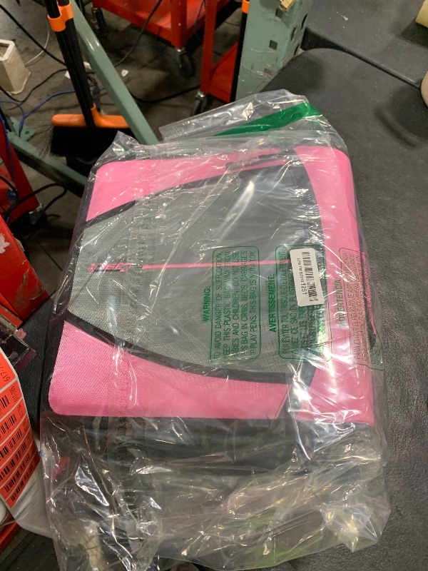 Photo 1 of Case-it Mighty Zip Tab Zipper Binder, 3" O-Ring with 5-Color tabbes, Expanding File Folder and Shoulder Strap and Handle, D-146-Light Pink