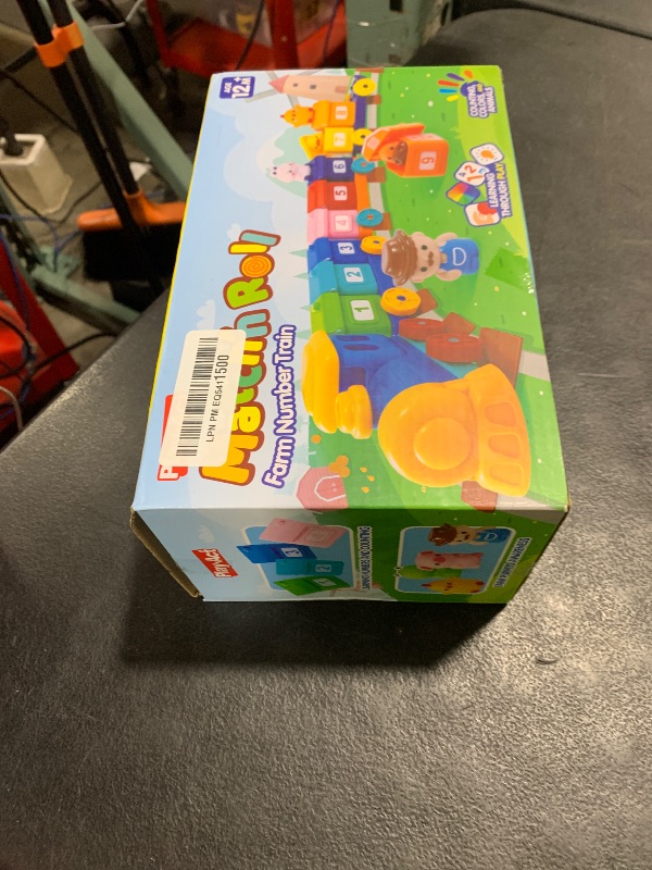 Photo 1 of Learning Toy for Toddlers 1 2 3 Years Old, Counting, Matching & Sorting Montessori Learning Farm Train Including 9 Farm Animals and 1 Farmer, Easter Christmas Birthday Gift for Baby Boys Girls