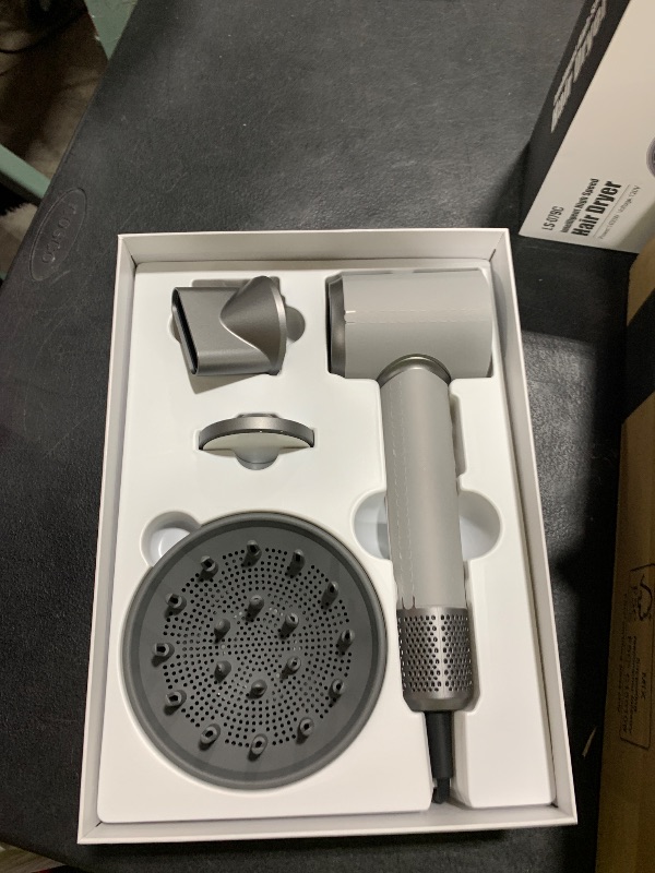 Photo 1 of Hair Dryer, 150000 RPM Brushless Motor with 500M Negative Ions, Fast-Dry Lightweight Design, ThermoControl & Magnetic Nozzle/Diffuser, Low Noise Salon Blow Dryer for All Hair, Travel, Home