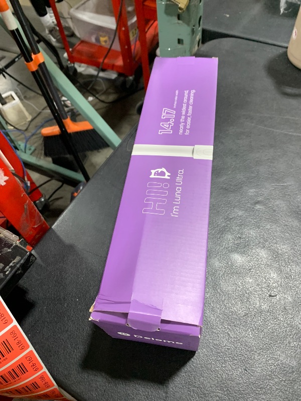 Photo 1 of 14.17" Extra Large Lint Rollers for Pet Hair, DELOMO Sticky Rollers for Floor with 3 Extendable Handle & 4 Refills (200 Sheets), Long Handle Sticky Mop for Cleaning Carpets, Couch, Furniture, Cars