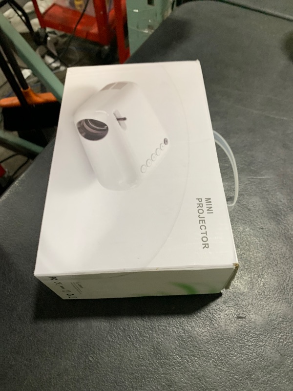 Photo 1 of SEWENS Mini HD Projector, Powerbank Powered, 10000 Lumens Portable With Tripod for Outdoor Travel Theater, Compatible With Android/iOS/Windows/TV Stick/HDMI/USB