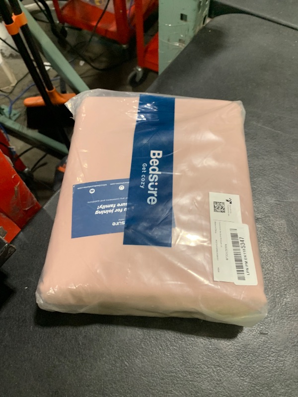 Photo 1 of Bedsure Duvet Cover Full Size - Soft Double Brushed Bedding Set for Kids & Adults, Zipper Closure, 3 Pieces, Includes 1 Duvet Cover (80"x90") & 2 Pillow Shams, NO Comforter, Dusty Rose