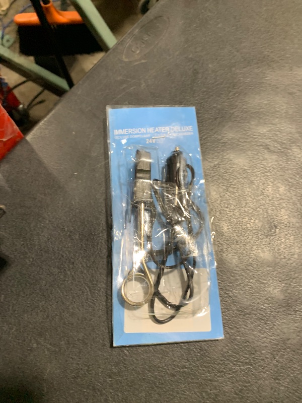 Photo 1 of 24V Portable Car Immersion Heater Auto Cup Mug Water Heater Kettle Tea Coffee Warmer Soup Drinks Electric Heater