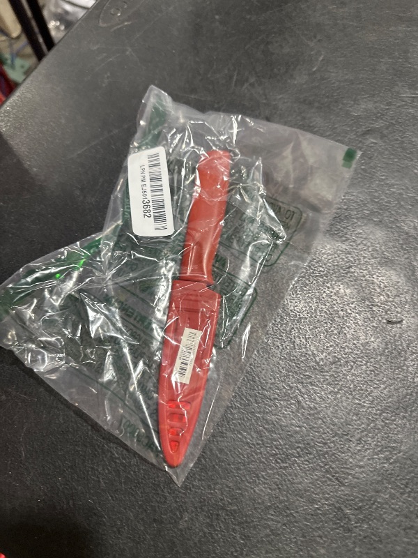 Photo 1 of Mercer Culinary 4 Non-Stick Paring Knife, Red