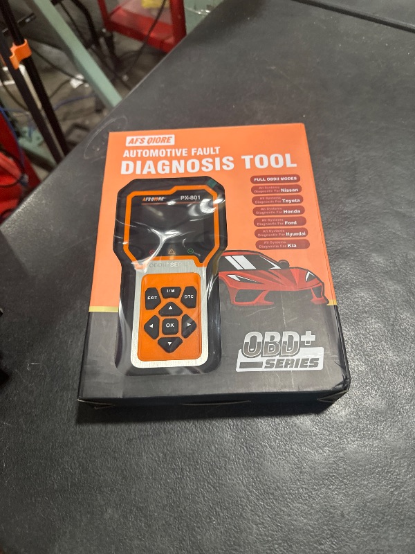 Photo 1 of OBD2 Scanner Check Engine Light Car Code Reader Clear Error Codes ABS SRS SAS Etc Full Vehicle System Diagnostics Tool Compatible with Nissan Toyota Honda Ford Hyundai Kia Lexus Scion Infiniti Lincoln