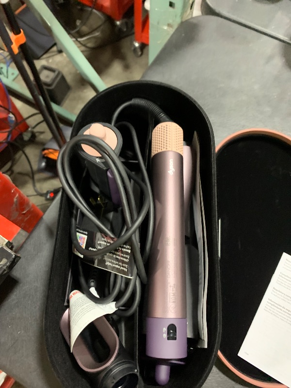 Photo 1 of Dyson Limited Edition Airwrap i.d.™ Multi-Styler and Dryer Straight+Wavy in Jasper Plum