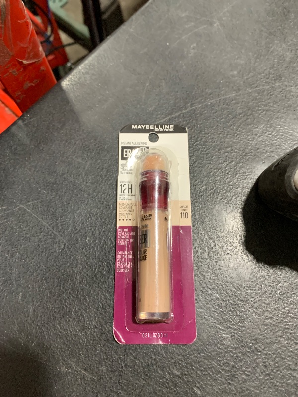 Photo 1 of Maybelline Instant Age Rewind Eraser Dark Circles Treatment Multi-Use Concealer, 110, 1 Count (Packaging May Vary)