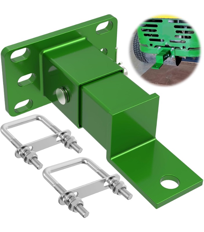 Photo 1 of Zero Turn Lawn Mower Hitch Rear Compatible with John Deere Rear Gas Z Trak Z224 Z225 Z245 Z425 Z445 Z465 & Z910 Z920 Z925 Z950 Z960 Z970