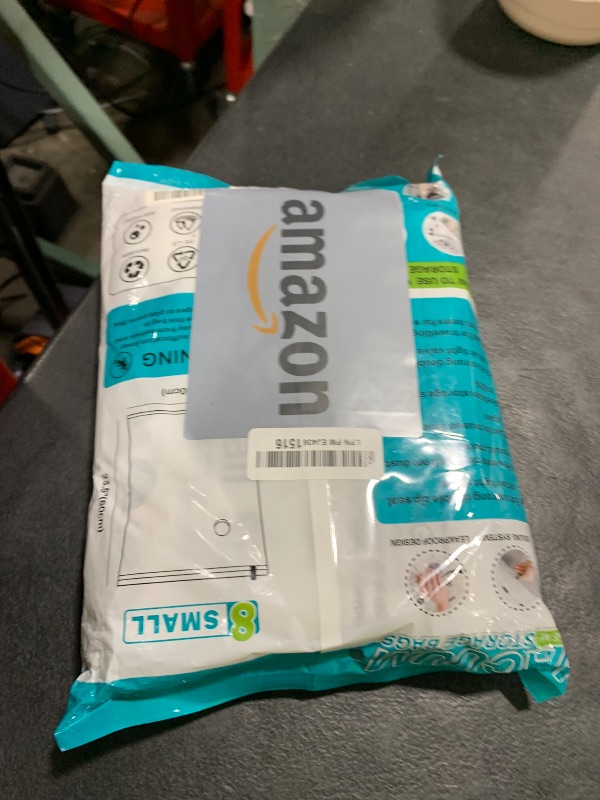 Photo 1 of Vacuum Seal Bags for Clothing - Vacuum Storage Bags with Hand Pump, Space Saver Organisers for Travel Luggage Clothes Blankets Comforters (8 Small)