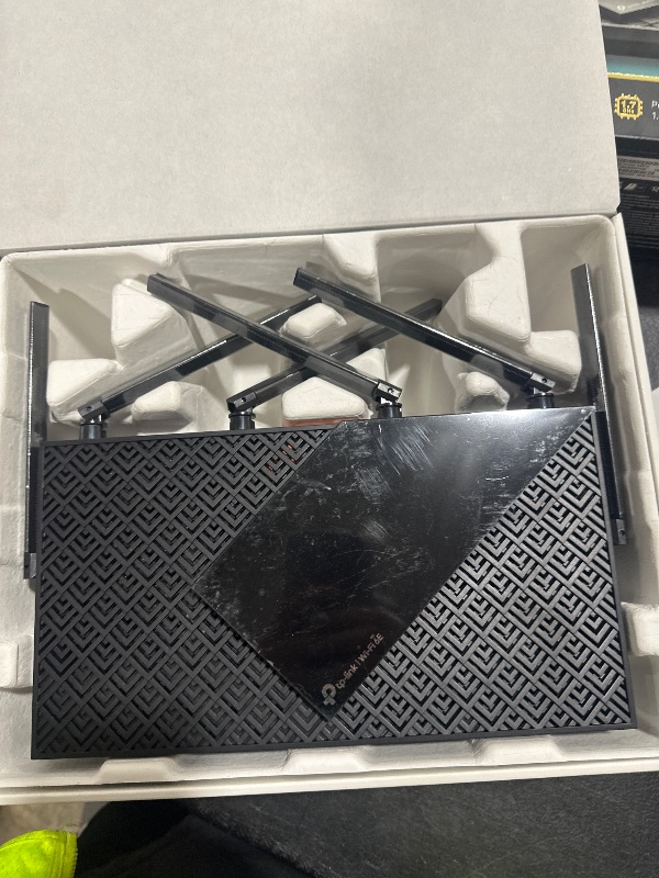 Photo 1 of TP-Link AXE5400 Tri-Band WiFi 6E Router (Archer AXE75)- Gigabit Wireless Internet for Gaming, VPN, OneMesh, WPA3