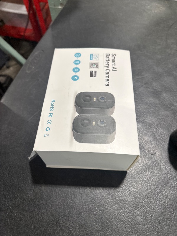 Photo 1 of 2K Security Cameras Wireless Outdoor, 2 Pack Battery Powered WiFi Cameras for Home Security with AI Motion Detection, Spotlight Color Night Vision, 2-Way Talk, Siren Alarm, IP65, Cloud/SD Storage