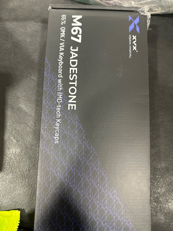Photo 1 of HITIME x XVX M67 60% Percent Keyboard Wireless, QMK/VIA Topographic Gaming Keyboard, Tri-Mode Thocky Creamy Mechanical Key Board, Hot Swappable Mount RGB IMD Tech for Win/Mac, Purple
