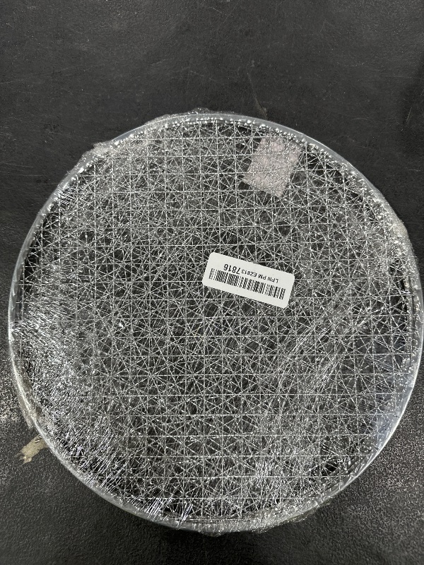 Photo 1 of HARFINGTON 5pcs Round BBQ Grill Net 11.6" Dia Galvanized Iron Barbecue Mesh Mat for Baking Smoking Charcoal Grilling Roasting