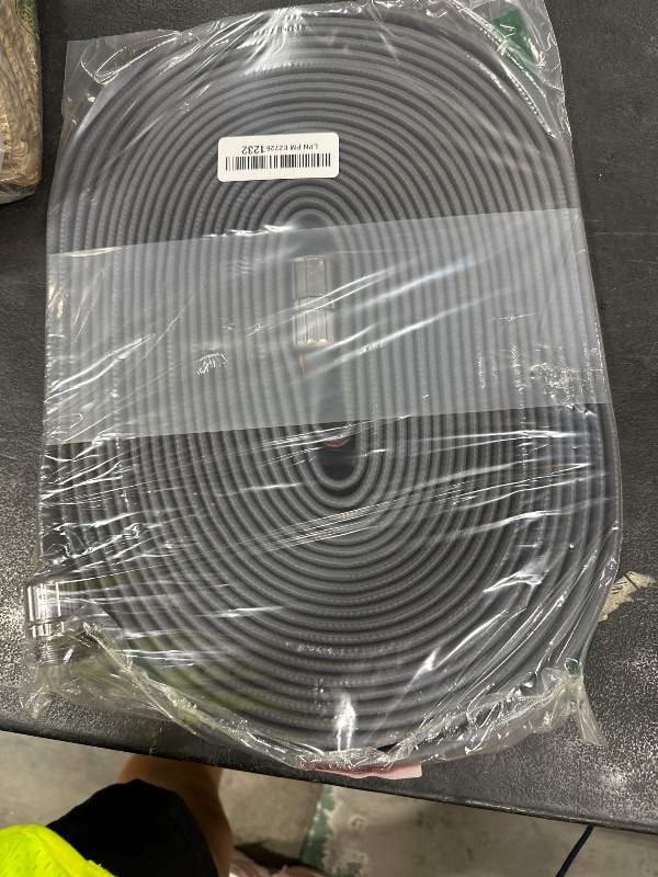 Photo 1 of Giraffe Tools Garden Hose 50FT, 5/8" Lightweight Lay Flat Water Hose, Custom Length, Flexible, Leakproof Hybrid Hose Pipe with Male to Female Fitting