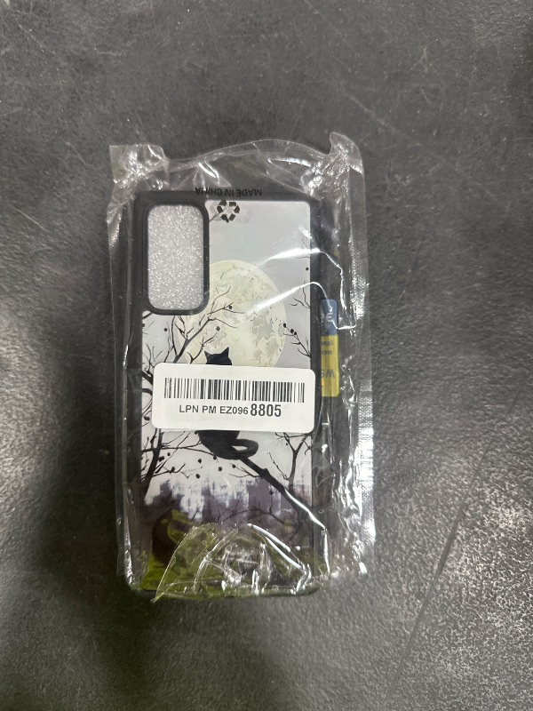 Photo 1 of ZQLPLZR for Galaxy S20 FE 5G 2022 Case,Tire Anti-Skid Edges Cute Design Shockproof Bumper Full Protection Black Back Cover for Samsung Galaxy S20 FE 2020/ S20 FE 5G 2022,Black Cat and Moon
