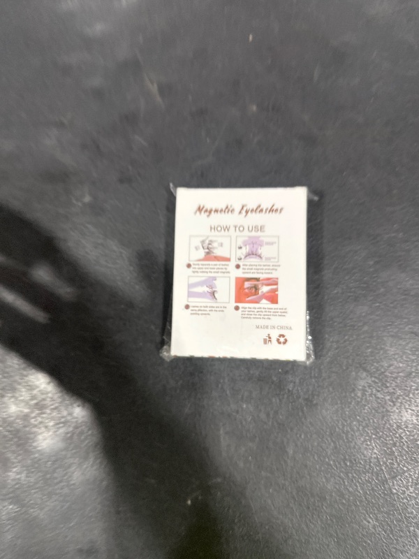 Photo 1 of EMEDA Natural Look Magnetic Eyelashes Kit 2 Pairs Reusable Double Sided Magnetic Lashes With Applicator and Mirror, No Glue Needed Strip Lashes, Black(Manga Look 5-11mm)