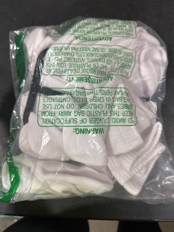 Photo 1 of adidas Men's Athletic 6-Pack, Cushioned Crew Socks with Arch Compression for a Secure Fit, White/Black, Large