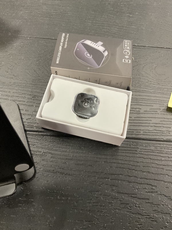 Photo 1 of Teeran Wireless CarPlay Adapter 2025 Upgrade Wired CarPlay to Wireless, Mini USB Design for Cars with Built-in Wired Apple CarPlay Plug and Play Easy Use Fast Stable Connection Car Play for iPhone