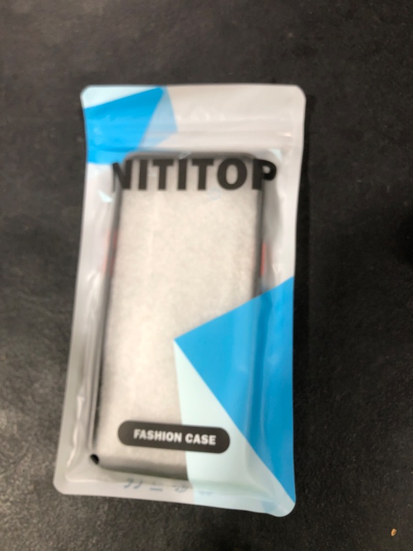Photo 1 of NITITOP Compatible with iPhone 16 Pro Max Case Cute Aesthetic Bow Ribbon Pattern Matte Clear Women Girl Full Camera Lens Slim Hard PC Shockproof Pritective Cover - Black