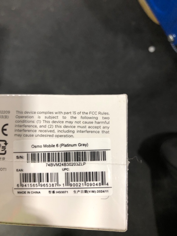 Photo 1 of DJI Osmo Mobile 6 Smartphone Camera Stabilizer Platinum
