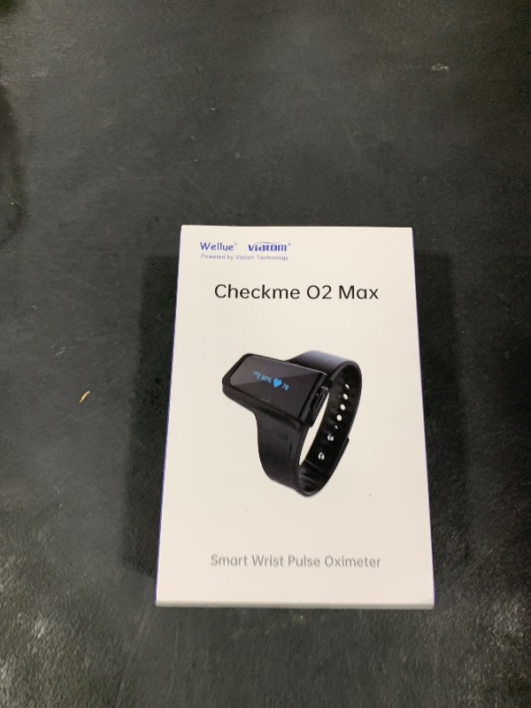 Photo 1 of Wellue O2 Pulse Oximeter with Smart Reminder | Blood Oxygen Saturation Monitor for SpO2 and Heart Rate Tracking Continuously, Bluetooth Finger Ring with Free APP &PC Report, Style 1