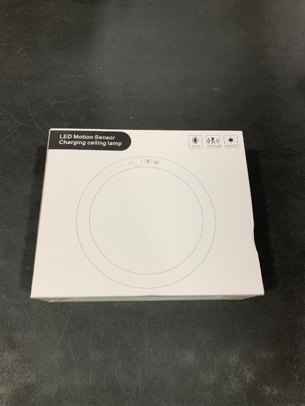Photo 1 of Rodalims Rechargeable Ceiling Light, No Wiring Battery Operated Ceiling Lights with Remote, Motion Sensor Dimmable Timing Motion Activated Overhead Shower Light for Bathroom Pantry Hallway Porch (2)