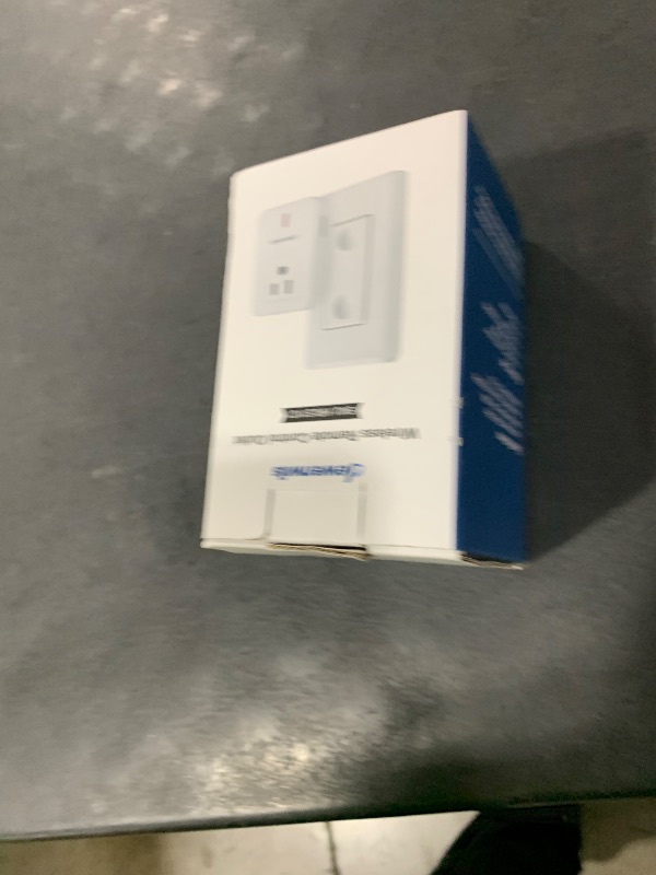 Photo 1 of DEWENWILS Remote Control Outlet Wireless Wall Mounted Light Switch, Electrical Plug in On Off Power Switch for Lamp, No Wiring,100 Feet RF Range, ETL Listed,Programmable