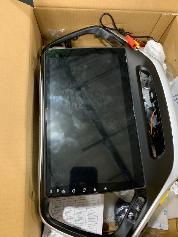 Photo 1 of 8 Core Android Car Stereo for Jeep Cherokee 2013-2018, 10.1" HD Touchscreen for Cherokee, Wireless CarPlay/Android Auto, 5G WiFi, Bluetooth 5.0, 1280 * 720, GPS Navigation, 4GB+64GB