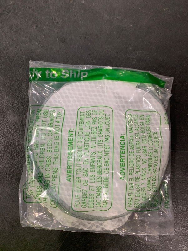 Photo 1 of Vivifying Shoe Washing Machine Bag, 2 Pack Honeycomb Mesh Laundry Bag with Zipper for Sneakers, Running Shoes, Sock, Bras, Delicates and Toys