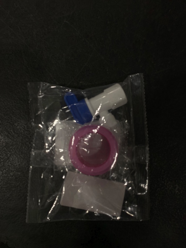 Photo 1 of PureSec Water Storage Tank Ball Valve 1/4 inch O.D.RO Tubing x 1/4 inch female pipe thread Push-Fit Elbow Shut-Off Valve