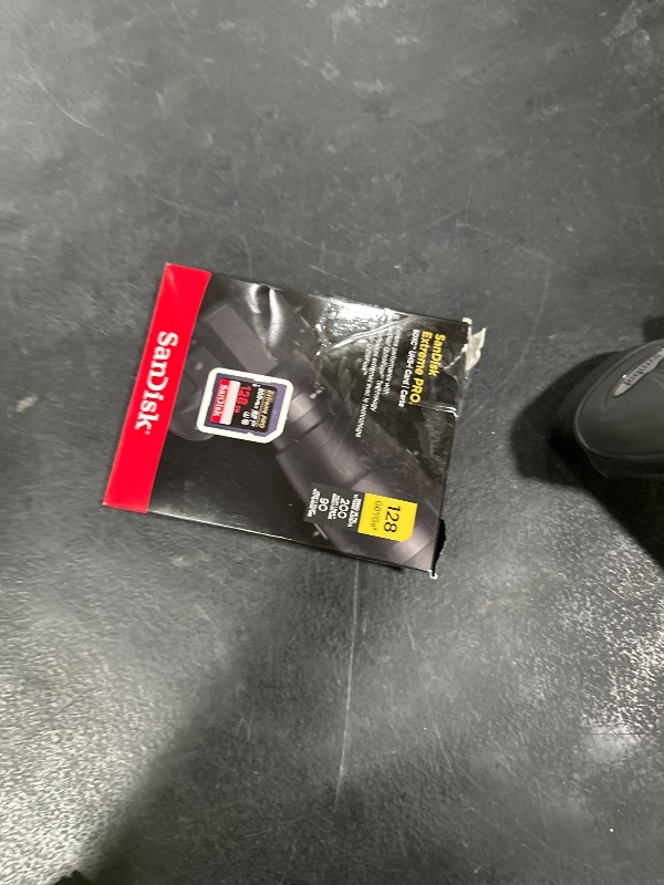 Photo 1 of SanDisk 128GB Extreme PRO SDXC UHS-I Memory Card - C10, U3, V30, 4K UHD, SD Card - SDSDXXD-128G-GN4IN