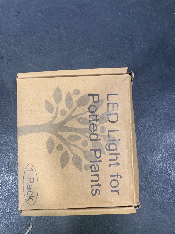 Photo 1 of GYTF Halo Plant Grow Light, 6000K White LED Full Spectrum Growing Lamp for Indoor Plants, Succulents, Mini Bonsai, Small Plants, Height Adjustable, Dimmable & Timer 4/8/12/18Hrs